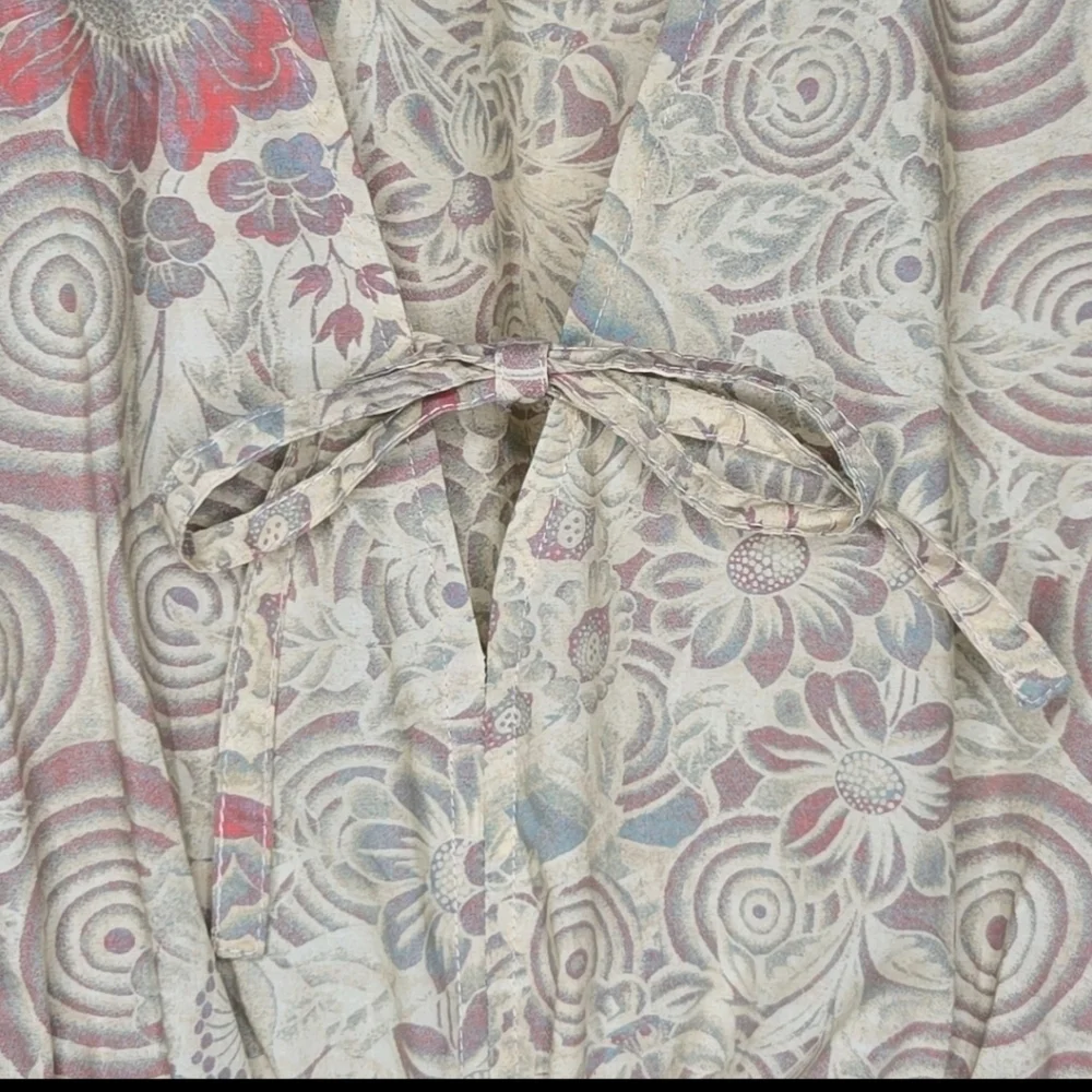 Ulla Johnson Womens Yellow Floral Print Puff Sleeve Pleated Ren Blouse 0